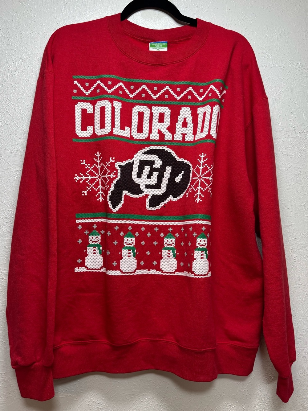 Colorado CU BUFFS Christmas Holiday Crewneck Sweater